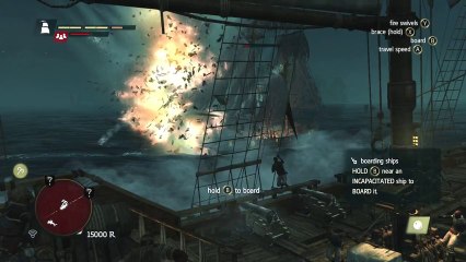 Assassins Creed 4 Xbox One naval gameplay