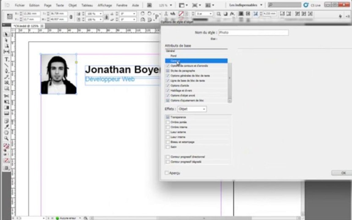 Tutoriel Indesign - Débuter avec InDesign