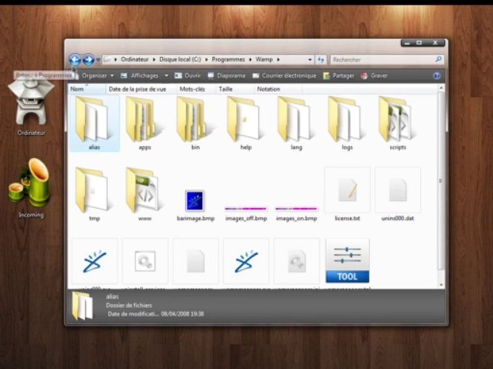 Tutoriel Wamp - Utilisation Wamp