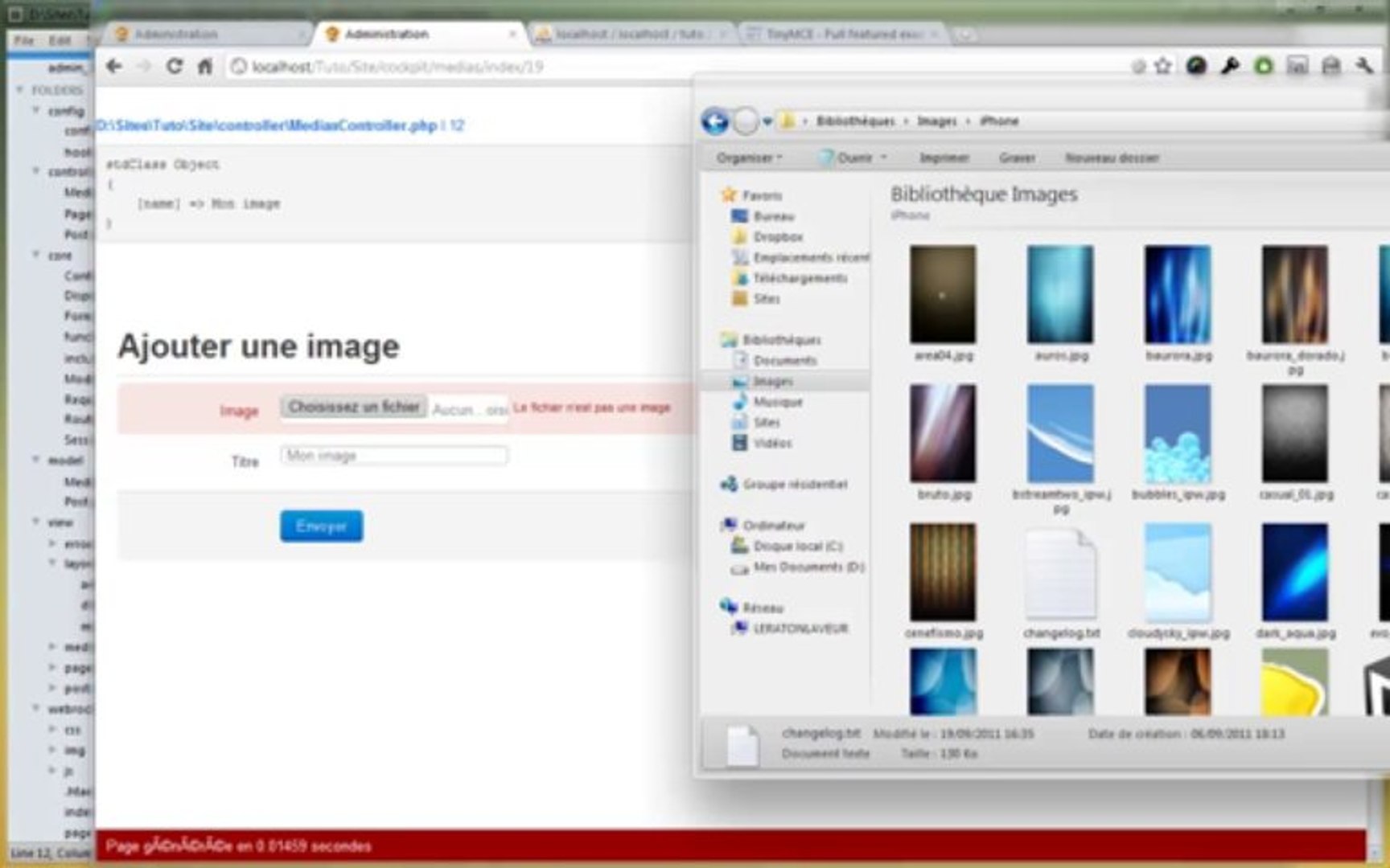 Tutoriel Php Développer Un Site Jour 6 Editeur Wysiwyg - 