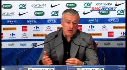 Équipe de France / Deschamps: "J'ai pris la décision de prendre Evra" - 07/11