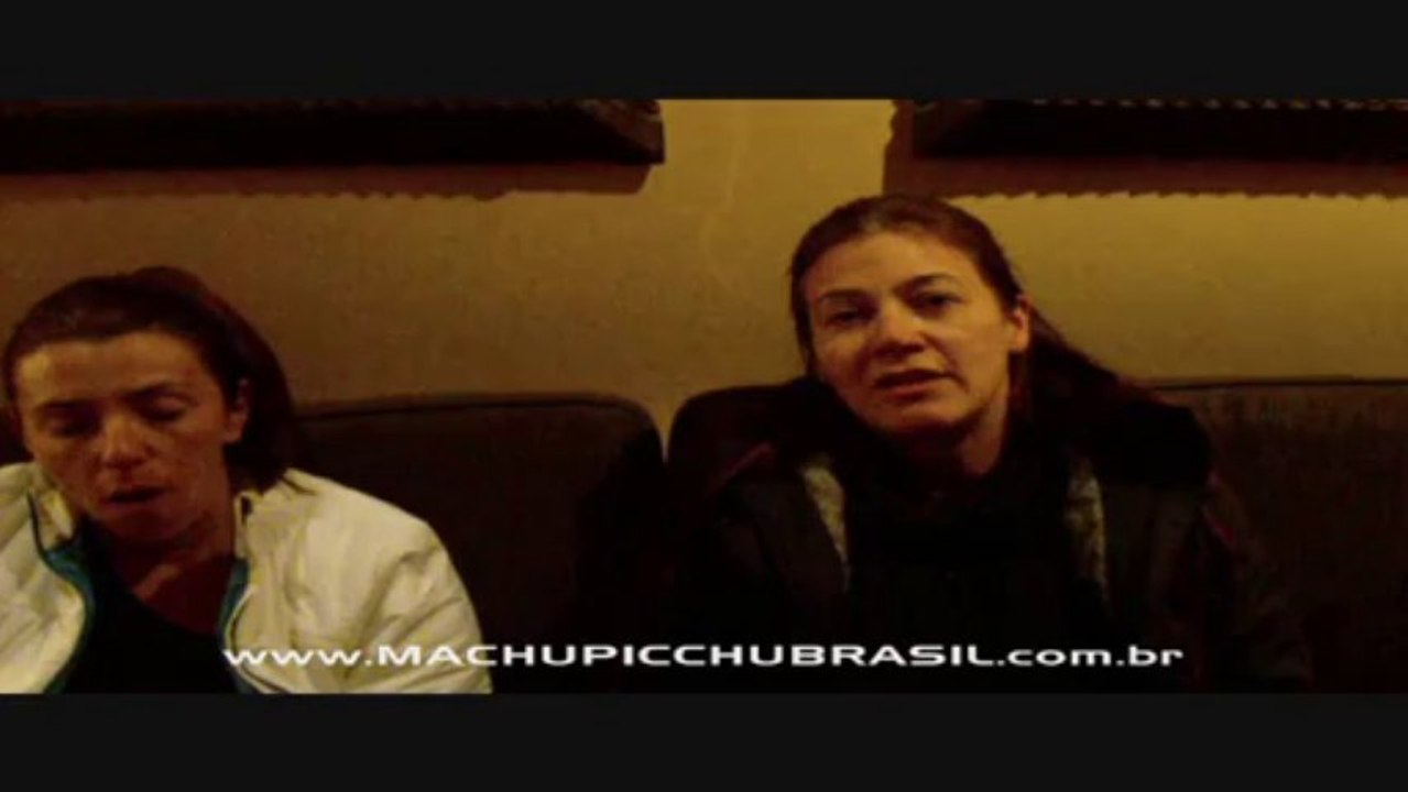 Andrea e Carla em Machu Picchu
