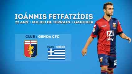 Ioánnis Fetfatzídis, le nouveau prodige grec du Genoa