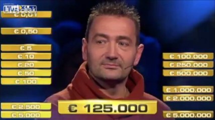 Le plus gros loser dans le jeu "A prendre ou à laisser" !