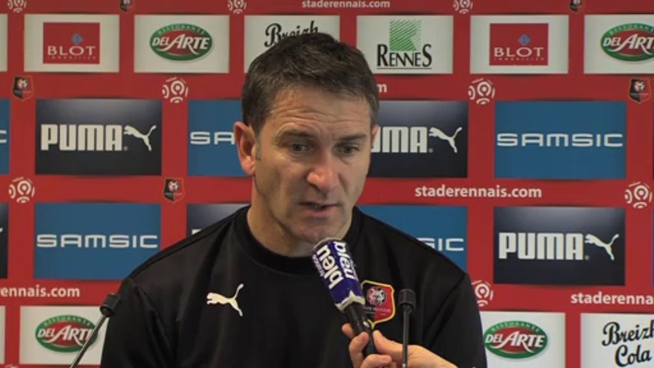 Conférence de presse SC BASTIA/SRFC : Philippe Montanier