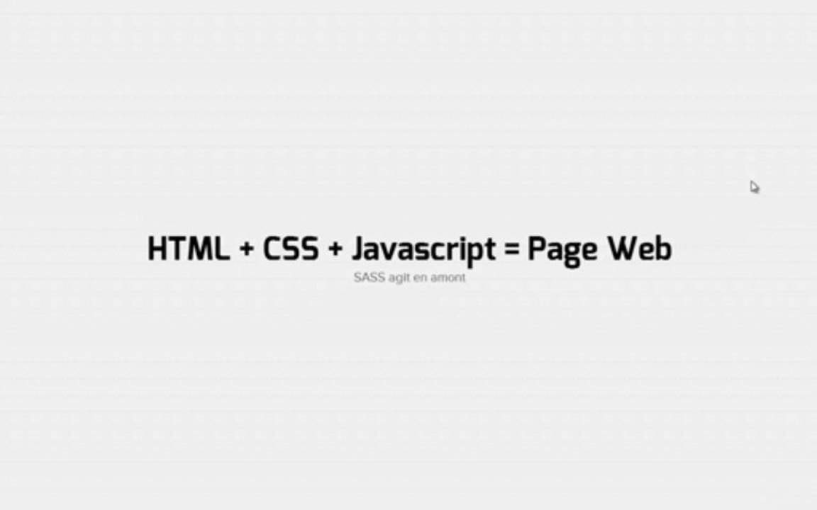 CSS Maintenable avec SASS et Compass : A propos