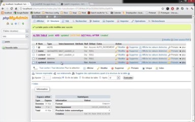 Tutoriel CakePHP - Plugin Migrations