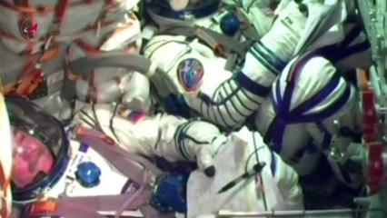 انطلاق المركبة سويوز الى محطة الفضاء الدولية