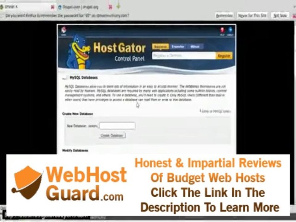 Installing Drupal 7 on Shared Hosting