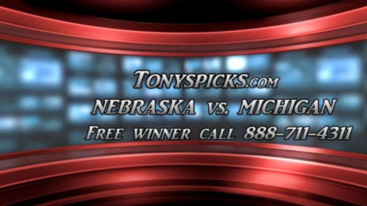 Michigan Wolverines vs. Nebraska Cornhuskers Pick Prediction NCAA College Football Odds Preview 11-9-2013