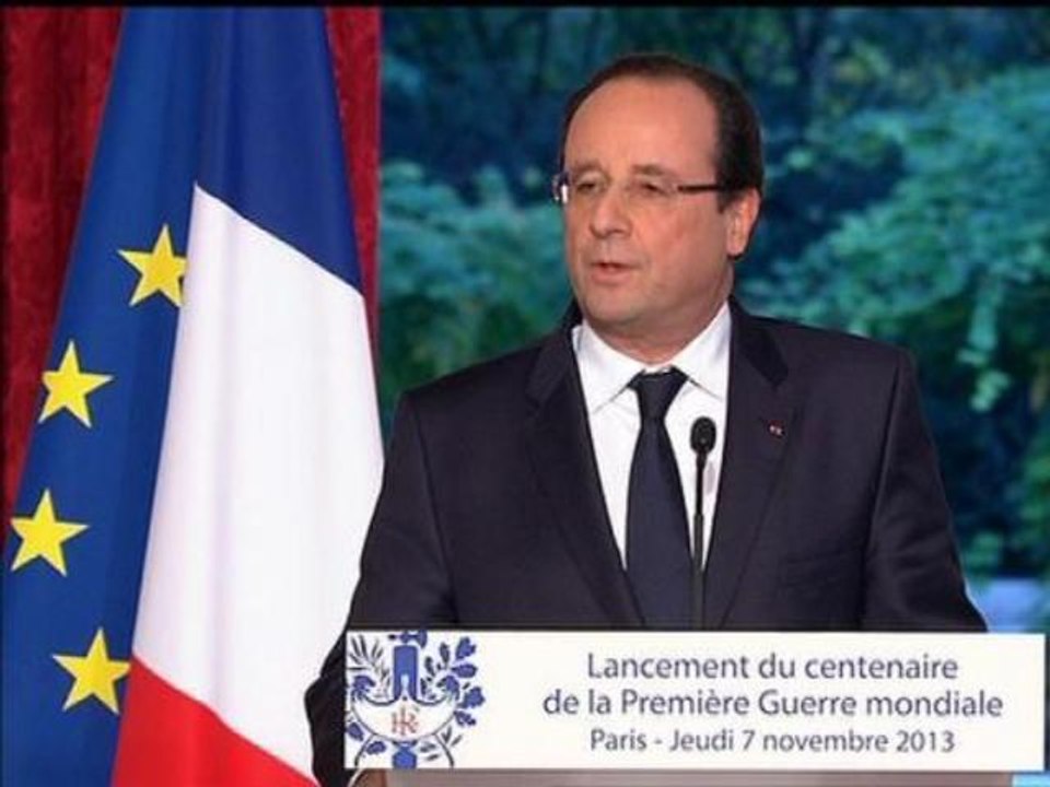 Guerre 14-18: Hollande demande "qu'une place soit accordée à l'histoire des fusillés" - 07/11