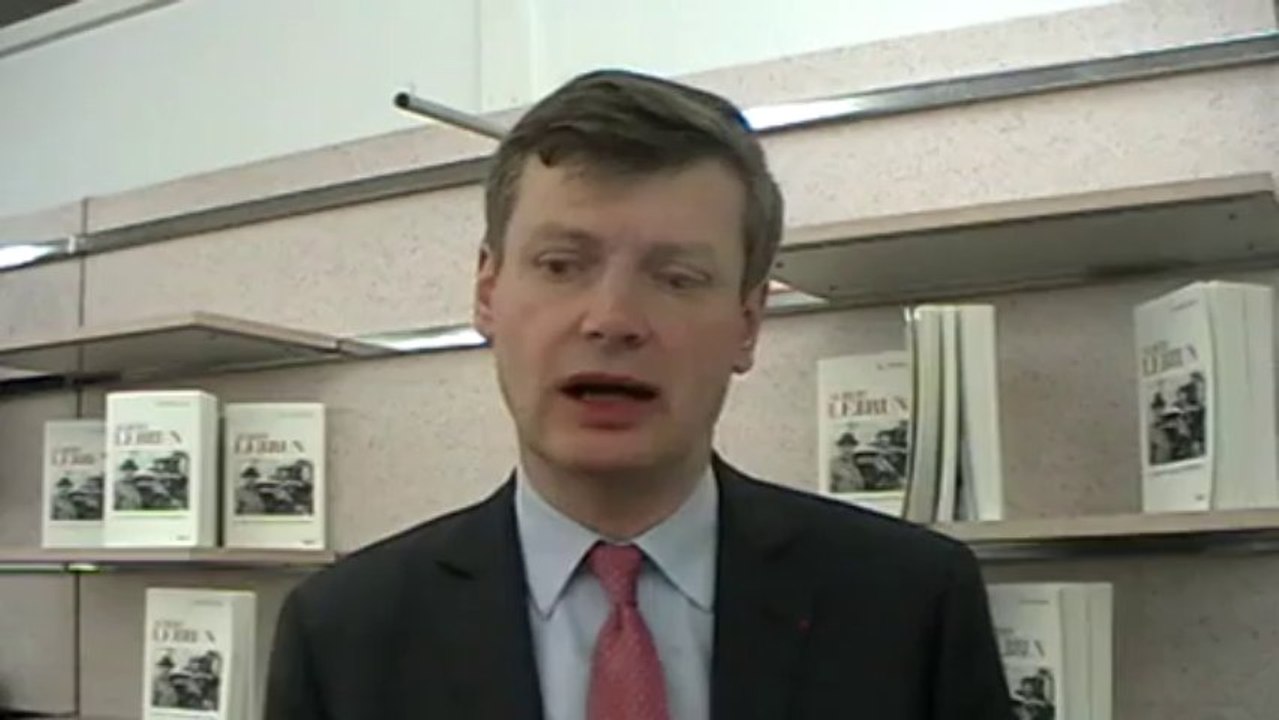 LE PREFET FREYSSELINARD, AUTEUR DE LA BIOGRAPHIE DE SON ARRIERE-GRAND-PERE, ALBERT LEBRUN