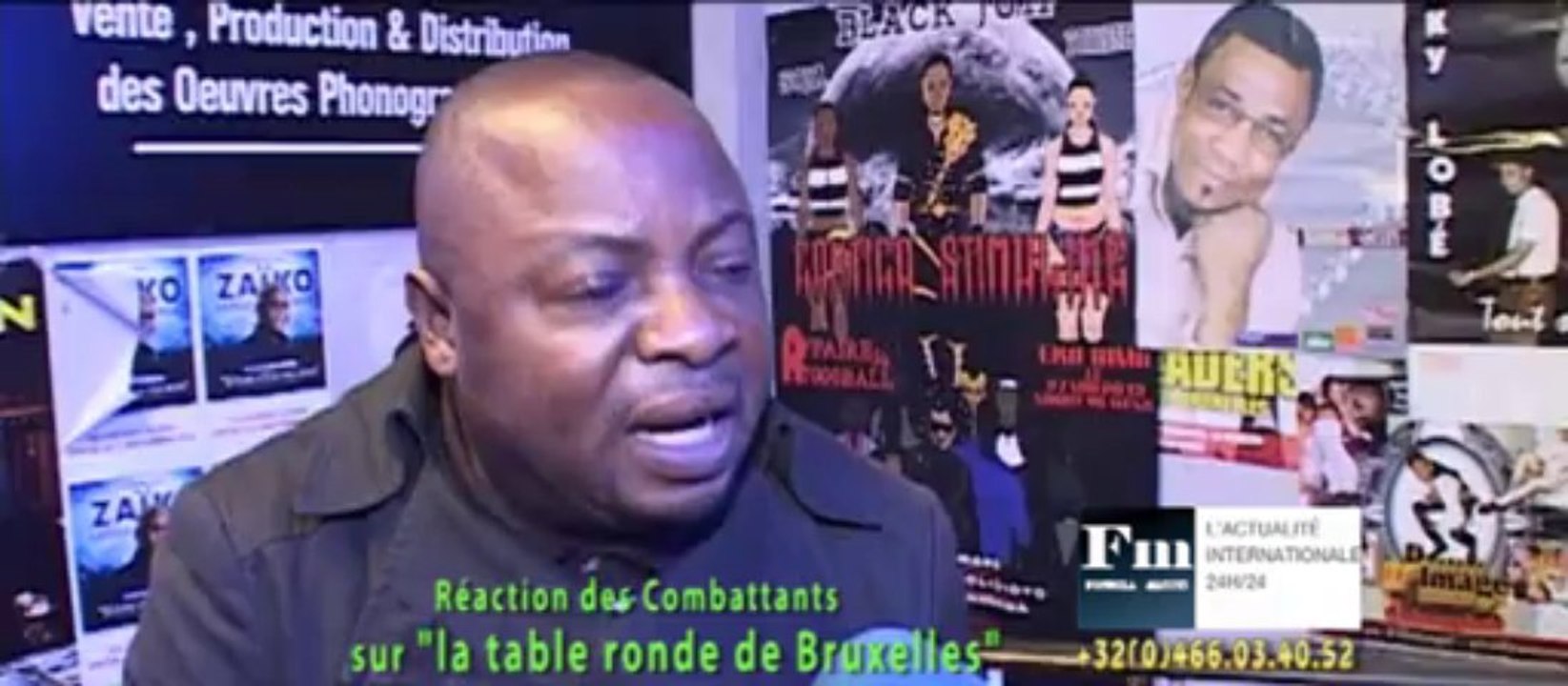 La réaction des Combattants sur la Politique Congolaise