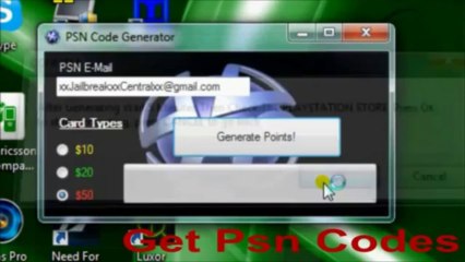 PSN Code Generator 2013— Working 100% With Proof