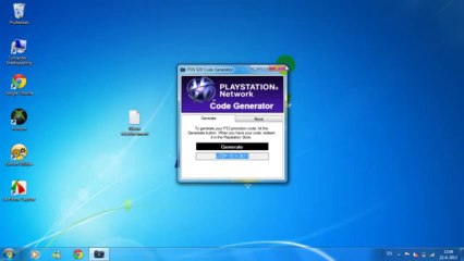 Free PSN code Generator Working No Survey November 2013