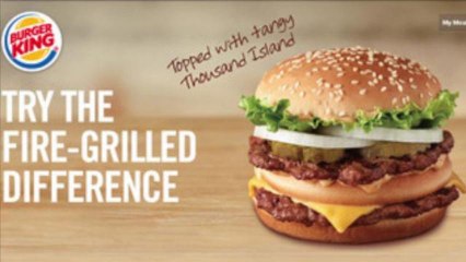 Burger King Goes After Big Mac with Big King