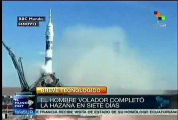 Despega cohete Soyuz desde Kazajistán