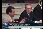 Guatemaltecos exigen que Ríos Mont sea juzgado