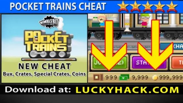 Pocket Trains Hack get 99999999 Bux - No jailbreak Functioning Pocket Trains Hack Coins
