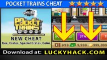 Pocket Trains Hacks Bux, Coins, Crates - iPhone Working Pocket Trains Coins Cheat