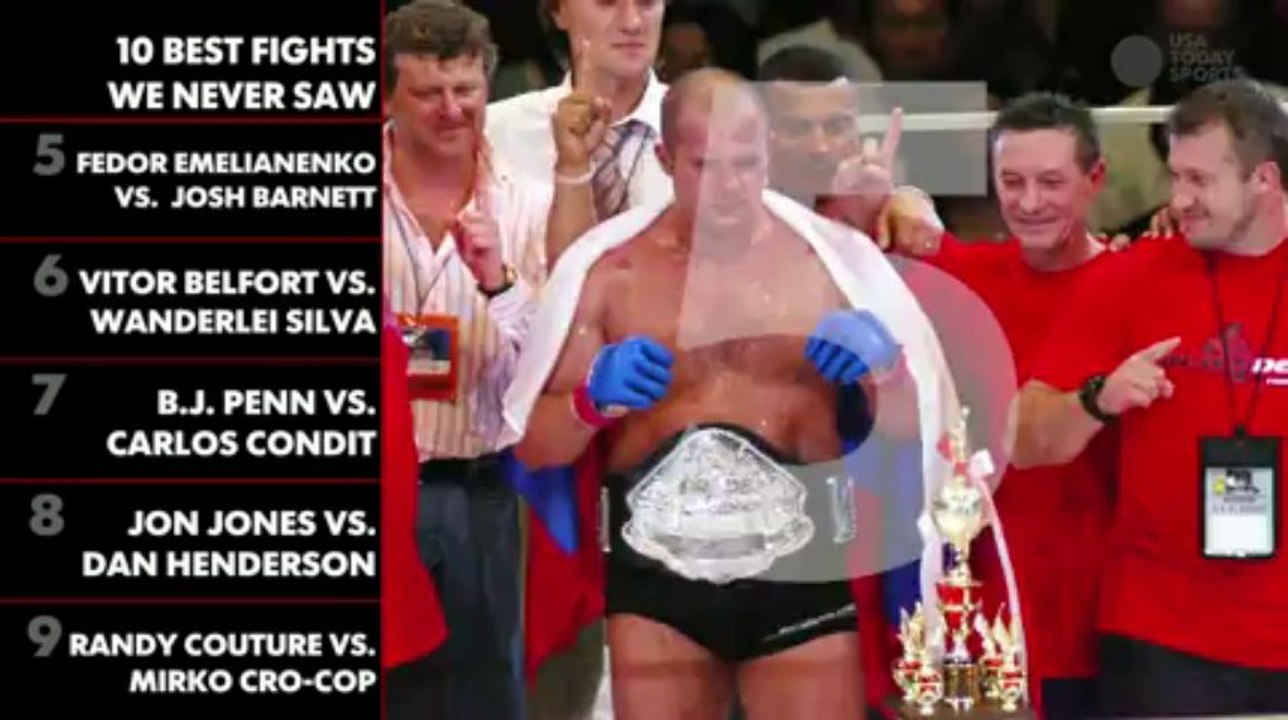 10 Best MMA Fights We Never Saw