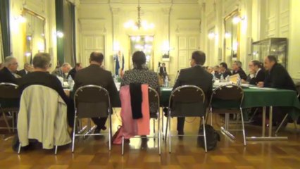 conseil municipal à Avranches - 4 nov 2013 - réserve parlementaire