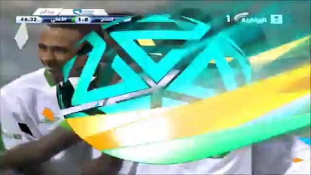 هدف منصور الحربي - الأهلي و الفتح | دوري عبداللطيف جميل