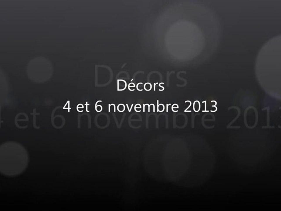AEP Châteaurenaud - Décors 4 et 6 novembre 2013