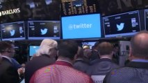 Twitter hits Wall Street with a bang amid high anticipation