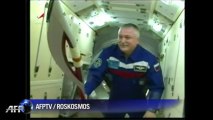 Astronauts take Olympic torch into space ahead of Sochi