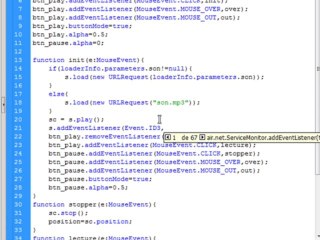 Tutoriel Flash - Lecteur MP3