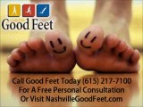 Nashville Good Feet Customer Finds Plantar Fasciitis Foot Pain Relief With Good Feet Orthotics