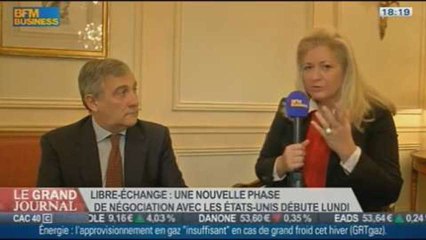 Antonio Tajani, commissaire européen à l’Industrie et l'Entrepreneuriat dans Le Grand Journal - 07/11 1/3