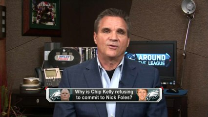 Why is Chip Kelly refusing to commit to Foles?