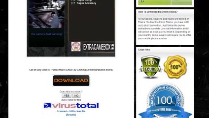 Call of Duty Ghosts Trainer/Cheat/Hack