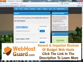 Minecraft free dedicated server hosting