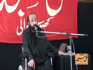 1 muharram 2013,ALLAMA MUHAMMAD ABBAS QUMI SB,PART 1