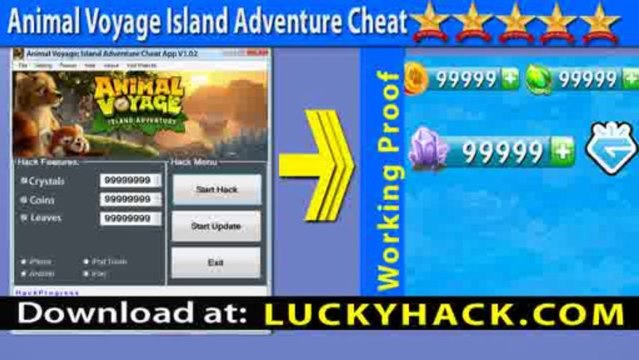 Animal Voyage Island Adventure Cheats Crystals, Coins, Leaves and Leaves iPhone - Best Animal Voyage Crystals Cheat
