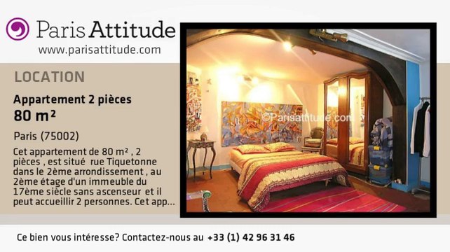Appartement 1 Chambre à louer - Strasbourg St Denis, Paris - Ref. 7729