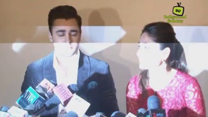 Imran Khan and Kareena Kapoor at Press Meet after KBC