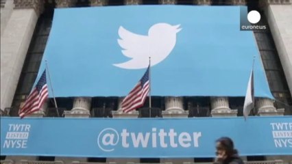 Démarrage en fanfare pour Twitter à Wall Street