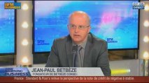 La Note de la France révisé à la baisse, Jean-Paul Betbèze, dans GMB  08/11