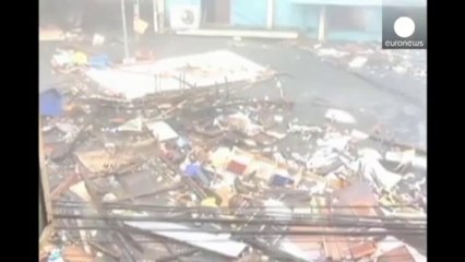 El tifón más violento del año llega a Filipinas