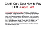 Credit Card for  Rebuilding Credit