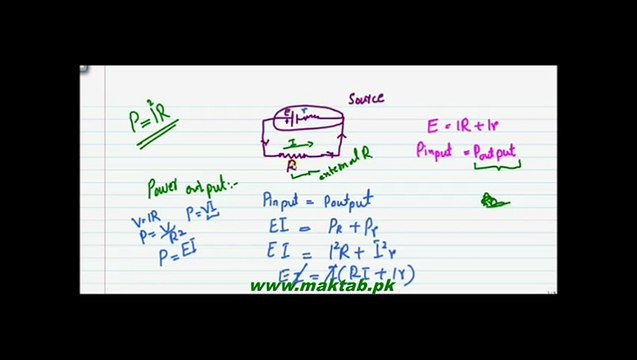 FSc Physics Book2, CH 13 LEC 10 Power Output
