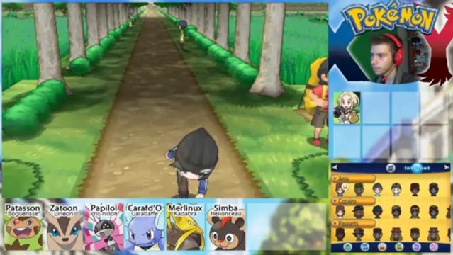 POKEMON Y #09 - Le réveil de Ronflex - POKEMON X - Let's Play Français