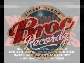 BROC- ESCLAVAGE MENTAL RMX FEAT DIPIZ-BLACK 10' - LYRICAL KAY