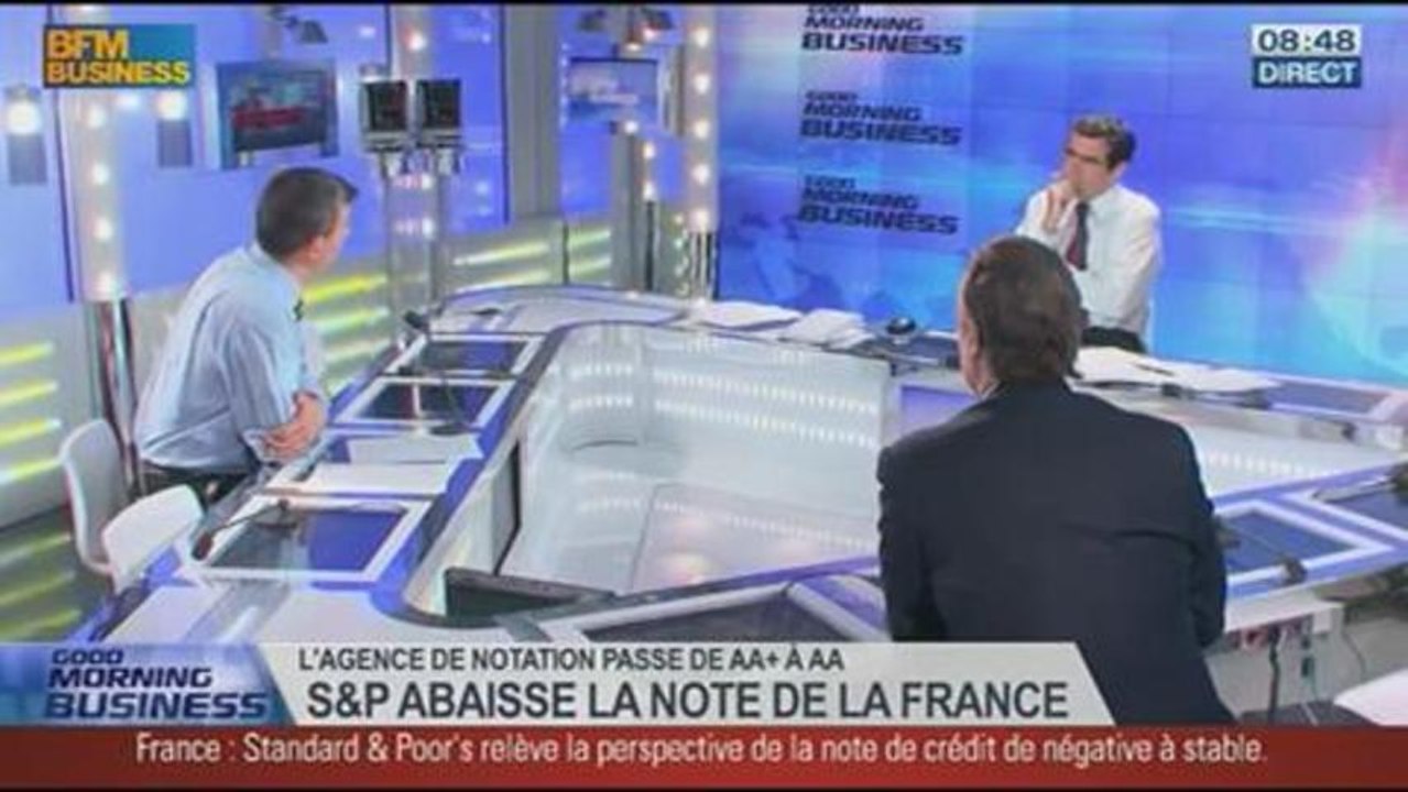 Nicolas Doze: La Note souveraine de la France bascule de AA+ à AA: "C'est sérieux mais c'est pas grave" - 08/11