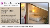 Duplex 3 Chambres à louer - Boulogne Billancourt, Boulogne Billancourt - Ref. 7090