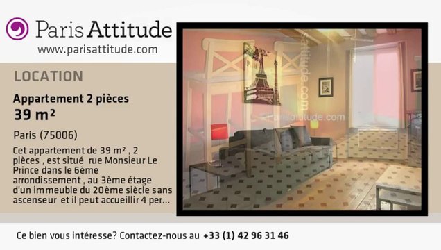 Appartement 1 Chambre à louer - St Germain, Paris - Ref. 6992